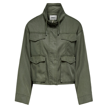 ONLY ZANZI LIFE SHORT JACKET SMOKEY OLIVE - 15371406